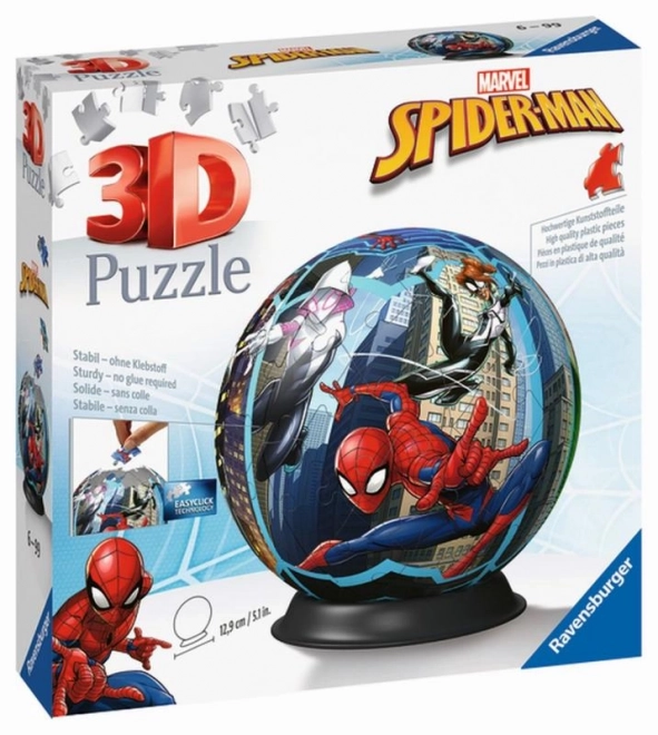 Puzzle 3D Kula Spiderman