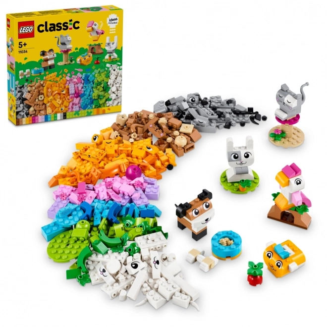 LEGO Classic Tvoriví Mazlíčkovia